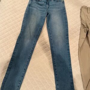 American Eagle Outfitters Blue Straight Leg Jeans